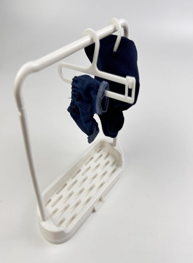 Sunoutdeeal Doll Clothes Rack Set Suitable for Drying and Displaying Dolls Outfits Suitable for Dollhouse Decoration Display Clothing for Labubu The Essential Accessory for Doll Collectors(d) - Image 3